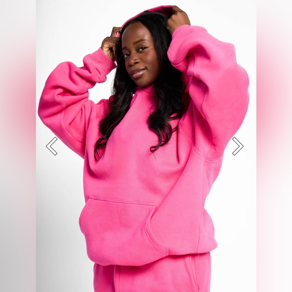 Comfrt Hot Pink Minimalist Hoodie